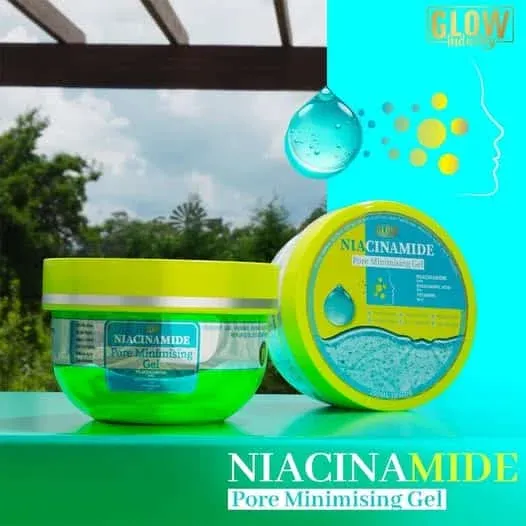 Glow niacinamide pore minimising gel