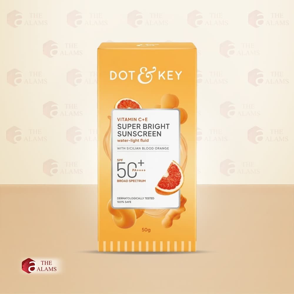 Dot & Key Vitamin C + E Super Bright Sunscreen SPF 50+ PA++++, 50 g